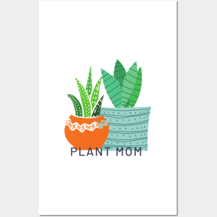 Plant Mom Bright Posters and Art